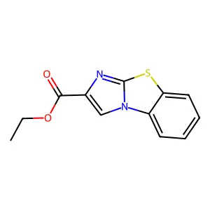 Ethyl imidazo[2,1-b][1,3]benzothiazole-2-carboxylate structure
