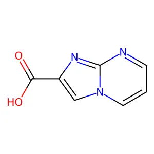 Imidazo(1,2-a)pyrimidine-2-carboxylic acid structure