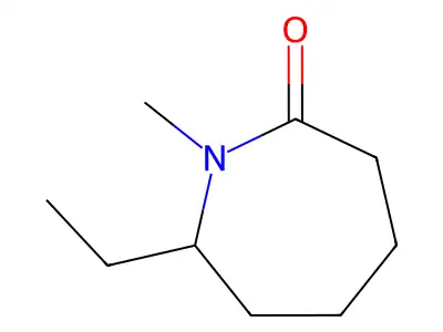 7-Ethyl-1-methylazepan-2-one structure