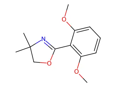 2-(2,6-Dimethoxyphenyl)-4,4-dimethyl-4,5-dihydro-1,3-oxazole structure