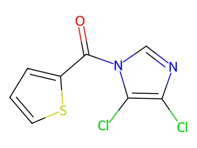 (4,5-Dichloroimidazol-1-yl)-thiophen-2-ylmethanone structure