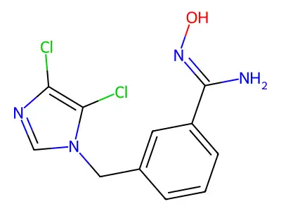 3-[(4,5-Dichloro-1H-Imidazol-1-Yl)Methyl]-N'-Hydroxybenzenecarboximidamide structure