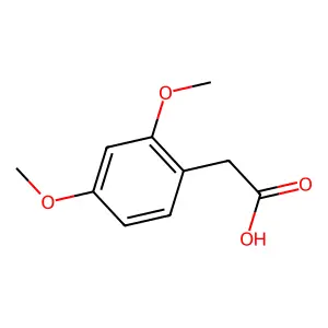 2-(2,4-Dimethoxyphenyl)acetic acid structure