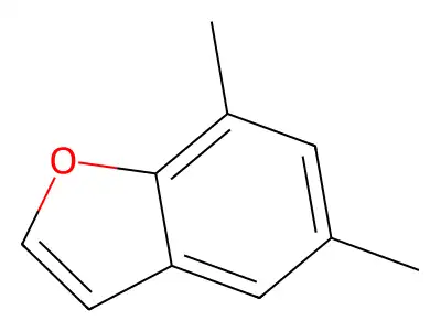 5,7-Dimethylbenzofuran structure