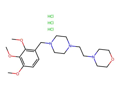C20H33N3O4.3ClH.1/2H2O structure