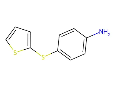 4-(Thien-2-ylthio)aniline structure
