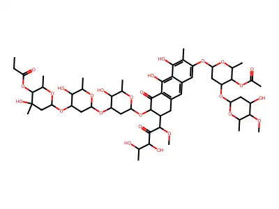 Chromomycin Ap structure