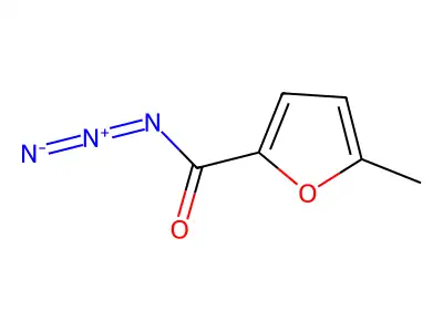 5-Methylfuran-2-carbonyl azide structure