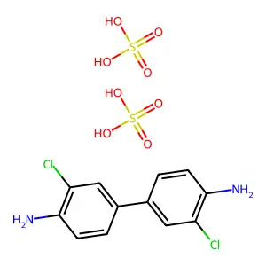 3,3'-二氯联苯胺硫酸盐 structure