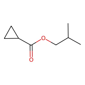 Isobutyl cyclopropanecarboxylate structure