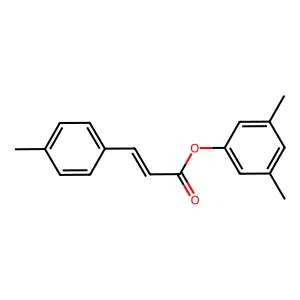 3,5-Dimethylphenyl 3-(4-methylphenyl)prop-2-enoate structure