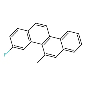 3-Fluoro-5-methylchrysene structure