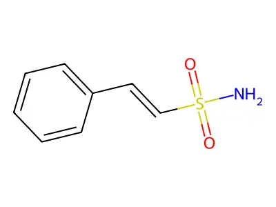 2-苯基乙烯磺酰胺 structure