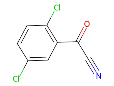 2,5-Dichlorobenzoyl cyanide structure