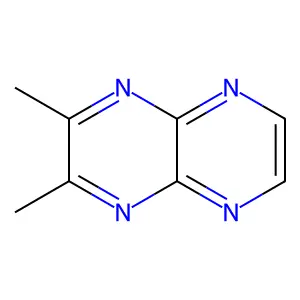 2,3-Dimethylpyrazino(2,3-b)pyrazine structure