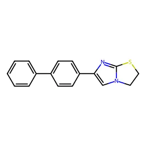 6-([1,1'-Biphenyl]-4-yl)-2,3-dihydroimidazo[2,1-b][1,3]thiazole structure