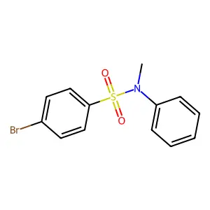 4-Bromo-N-methyl-N-phenylbenzenesulfonamide structure