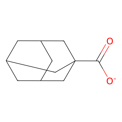 Adamantane-1-carboxylate structure