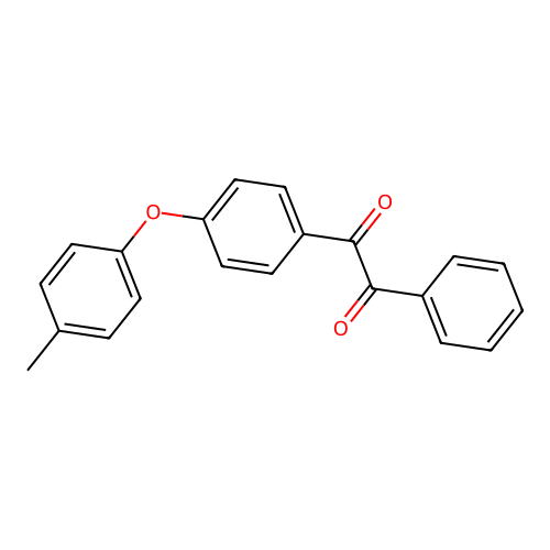 1-[4-(4-Methylphenoxy)phenyl]-2-phenylethane-1,2-dione structure