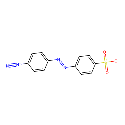 benzenediazonium, 4-(2-(4-sulfophenyl)diazenyl)-, inner salt structure