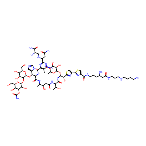 Tallysomycin A structure