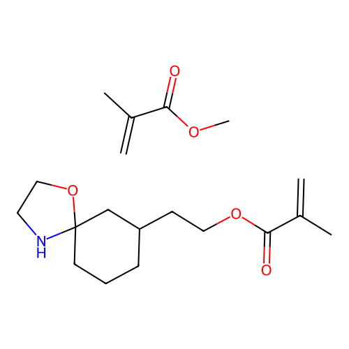 (C14-H23-N-O3.C5-H8-O2)x- structure