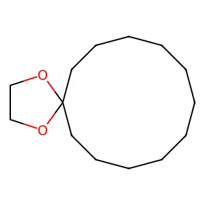 1,4-Dioxaspiro(4.11)hexadecane structure
