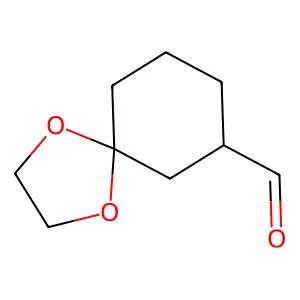 1,4-Dioxaspiro[4.5]decane-7-carbaldehyde structure