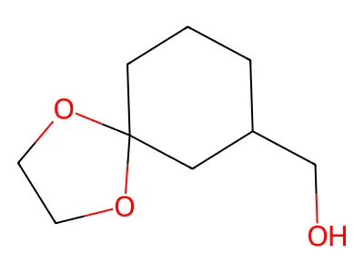 1,4-Dioxaspiro[4.5]decane-7-methanol structure