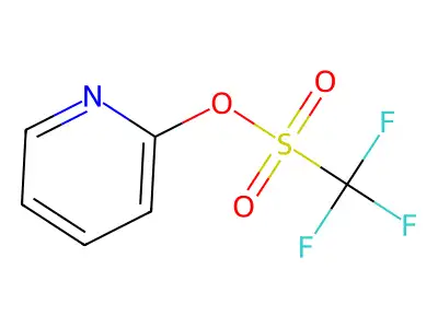 2-Pyridyl Trifluoromethanesulfonate structure