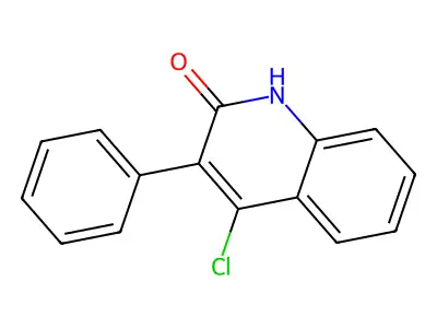 4-Chloro-3-phenyl-1H-quinoline-2-one structure