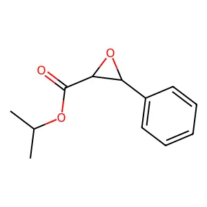 Propan-2-yl 3-phenyloxirane-2-carboxylate structure