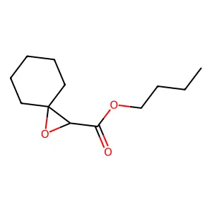 Butyl 1-oxaspiro[2.5]octane-2-carboxylate structure
