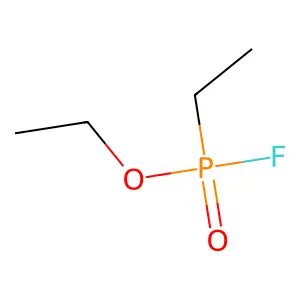 Ethyl ethylphosphonofluoridate structure