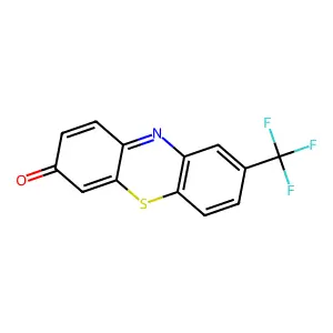 3H-Phenothiazin-3-one, 8-(trifluoromethyl)- structure