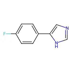 4-(4-fluorophenyl)-1H-imidazole structure