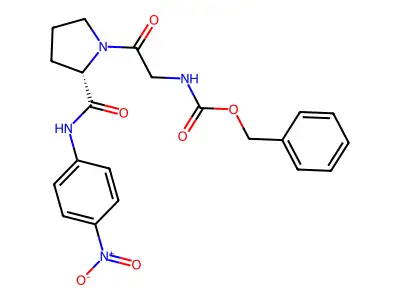 Z-Gly-Pro-PNA structure
