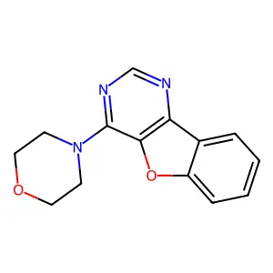 4-(Morpholin-4-yl)[1]benzofuro[3,2-d]pyrimidine structure