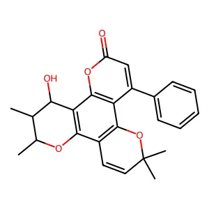 (-)-Inophyllum P structure