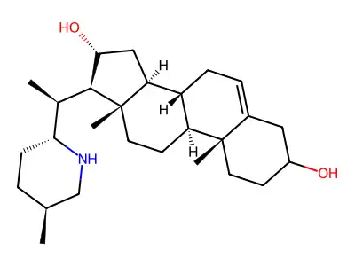 Isoteinemine structure