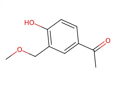 1-[4-Hydroxy-3-(methoxymethyl)phenyl]ethan-1-one structure