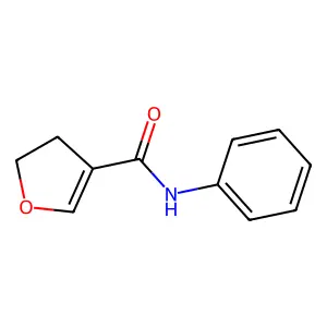 4,5-Dihydro-N-phenyl-3-furamide structure