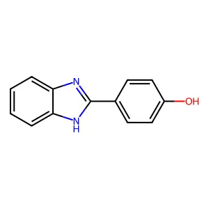 4-(1H-benzimidazol-2-yl)phenol structure