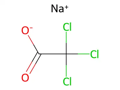 三氯乙酸钠 structure
