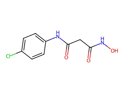 3-(4-Chloroanilino)-N-hydroxy-3-oxopropanimidic acid structure