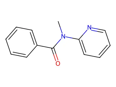 Benzamide, N-methyl-N-2-pyridinyl- structure