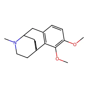 Morphinan, 3,4-dimethoxy-N-methyl- structure