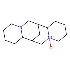 厚果槐碱N16-氧化物 structure
