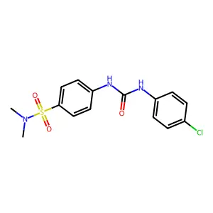 1-(4-Chlorophenyl)-3-[4-(dimethylsulfamoyl)phenyl]urea structure