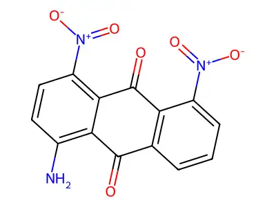 9,10-Anthracenedione, 1-amino-4,5-dinitro- structure